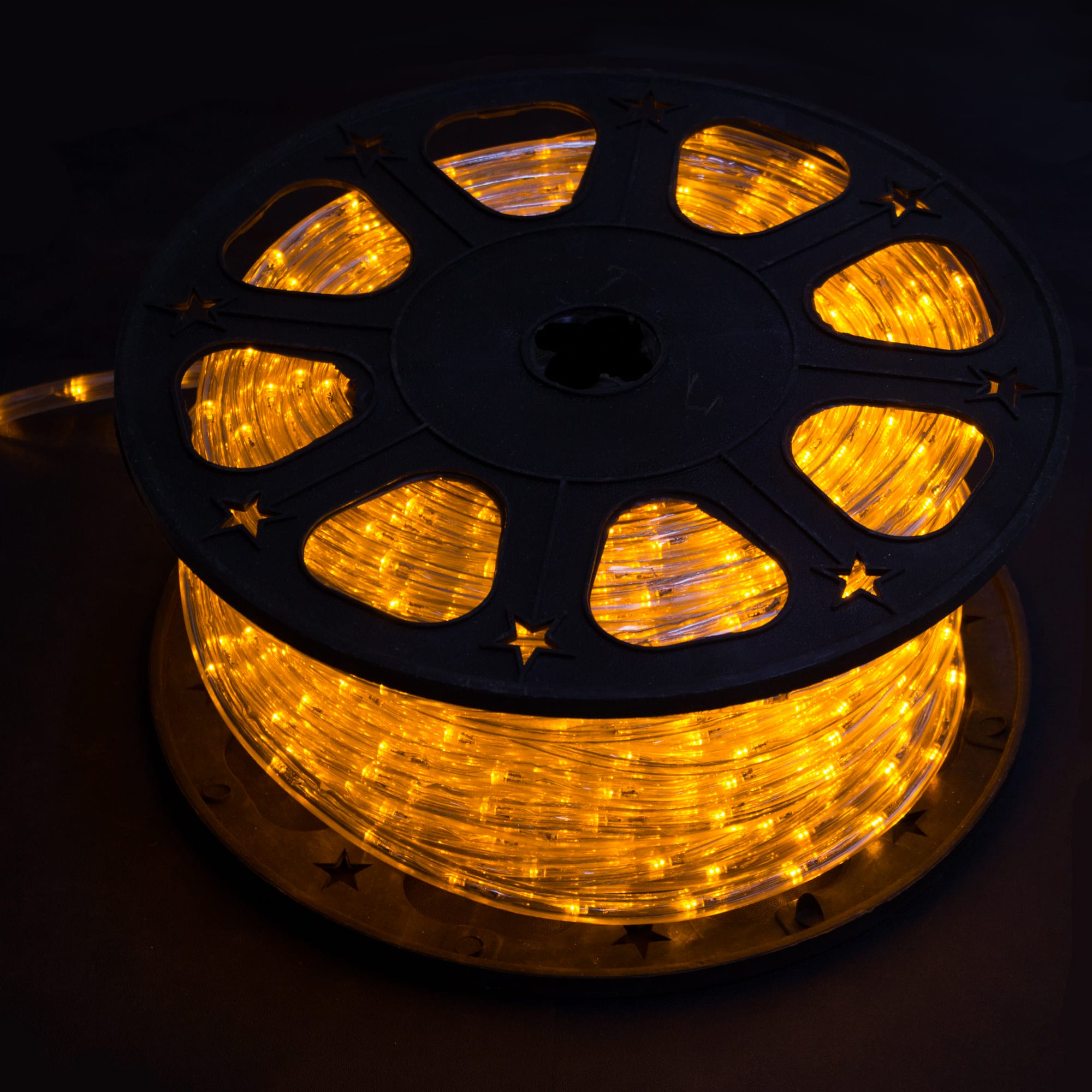 14041428 Электрогирлянда наружная «Дюралайт» 50 м 24 LED/м жёлтый Santreyd 