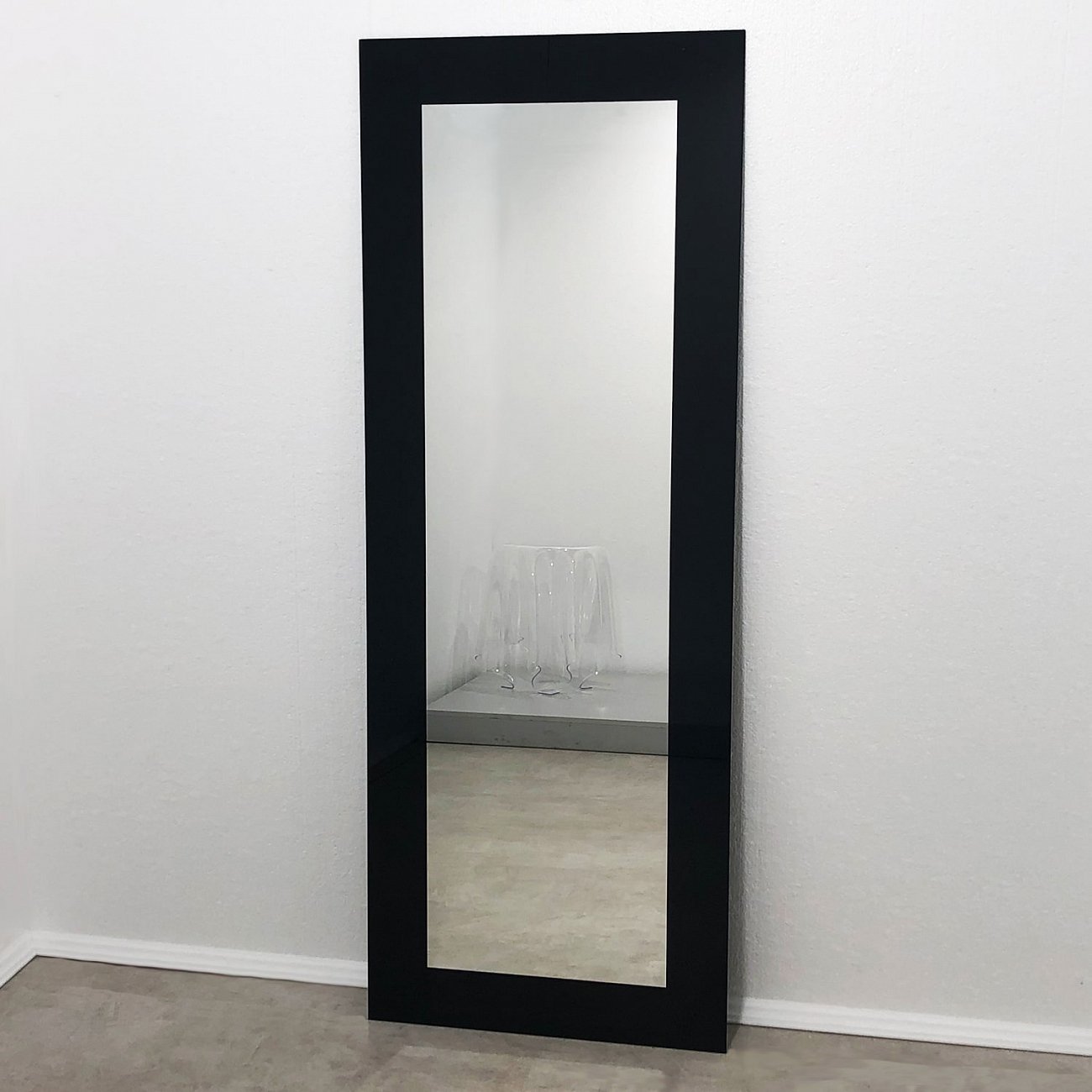 Зеркало большое прямоугольное черное "Такс" GRAUM ДИЗАЙНЕРСКИЕ 304138 Черный  - Вид №6