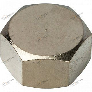Заглушка ВР 1/4" никель STOUT SFT0027000014