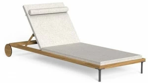 Talenti Садовая кушетка из тика на колесиках Cleo teak Clelet