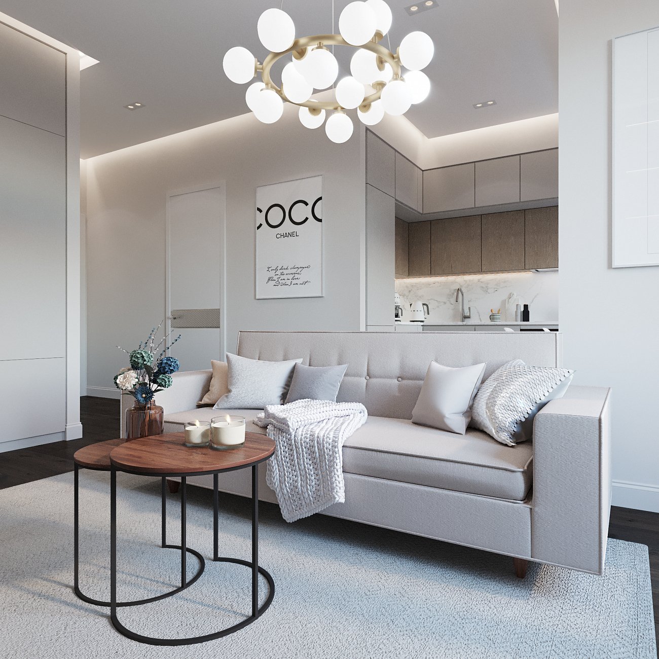 Подвесная люстра Ideal Lux Dna SP25 IDEAL LUX ДИЗАЙНЕРСКИЕ, DNA 312798 Белый  - Вид №3