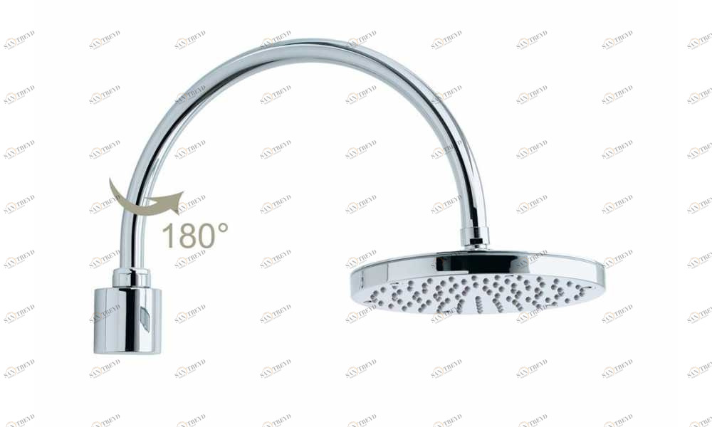 H51405 Потолочный & настенный душ Oki - Arc Ø 200 mm BOSSINI 