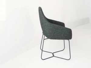 Montis Стул с обивкой из ткани с подлокотниками Vico