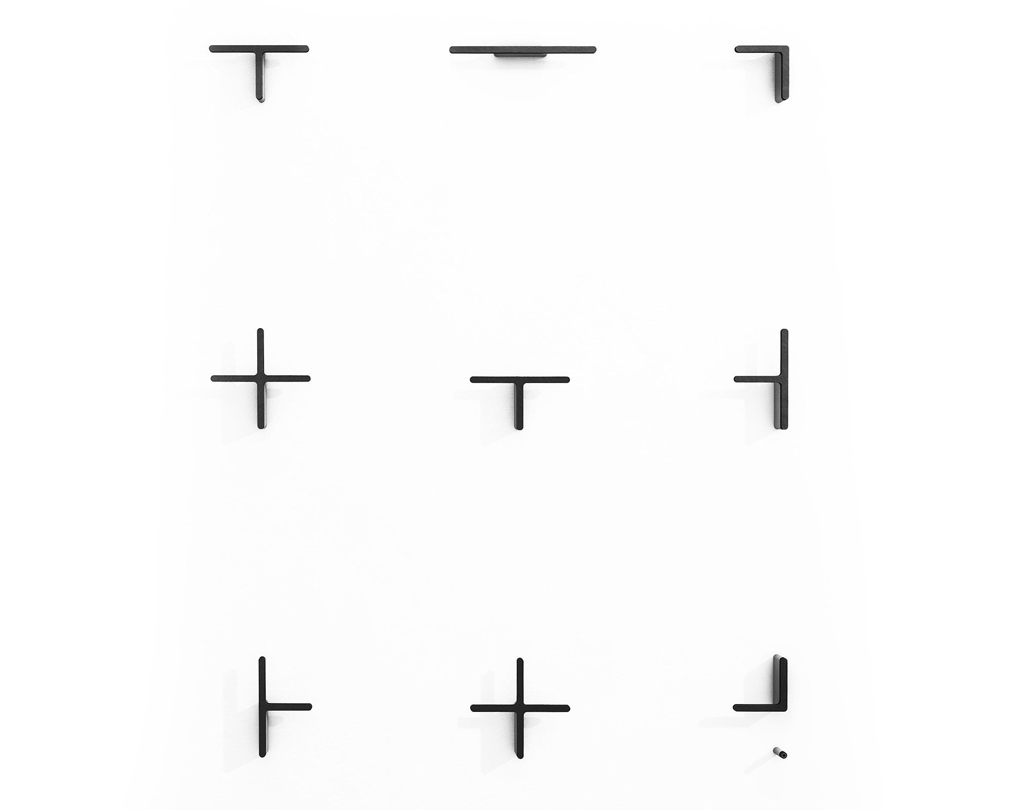 Алюминиевая настенная вешалка SCHNEEWEISS interior Más ARCH-00061053 - Вид №1