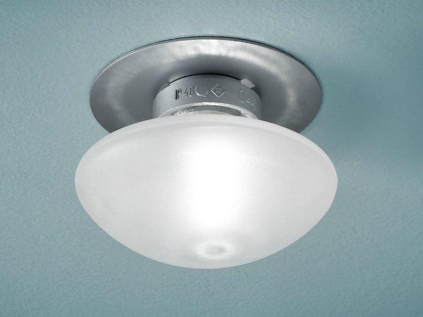 FontanaArte Потолочный светильник из пескоструйного стекла Sillaba sun-id-1489595 - Вид №2