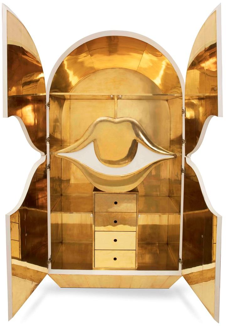 Scarlet Splendour Комод из латуни Lulu sun-id-1447559 - Вид №4