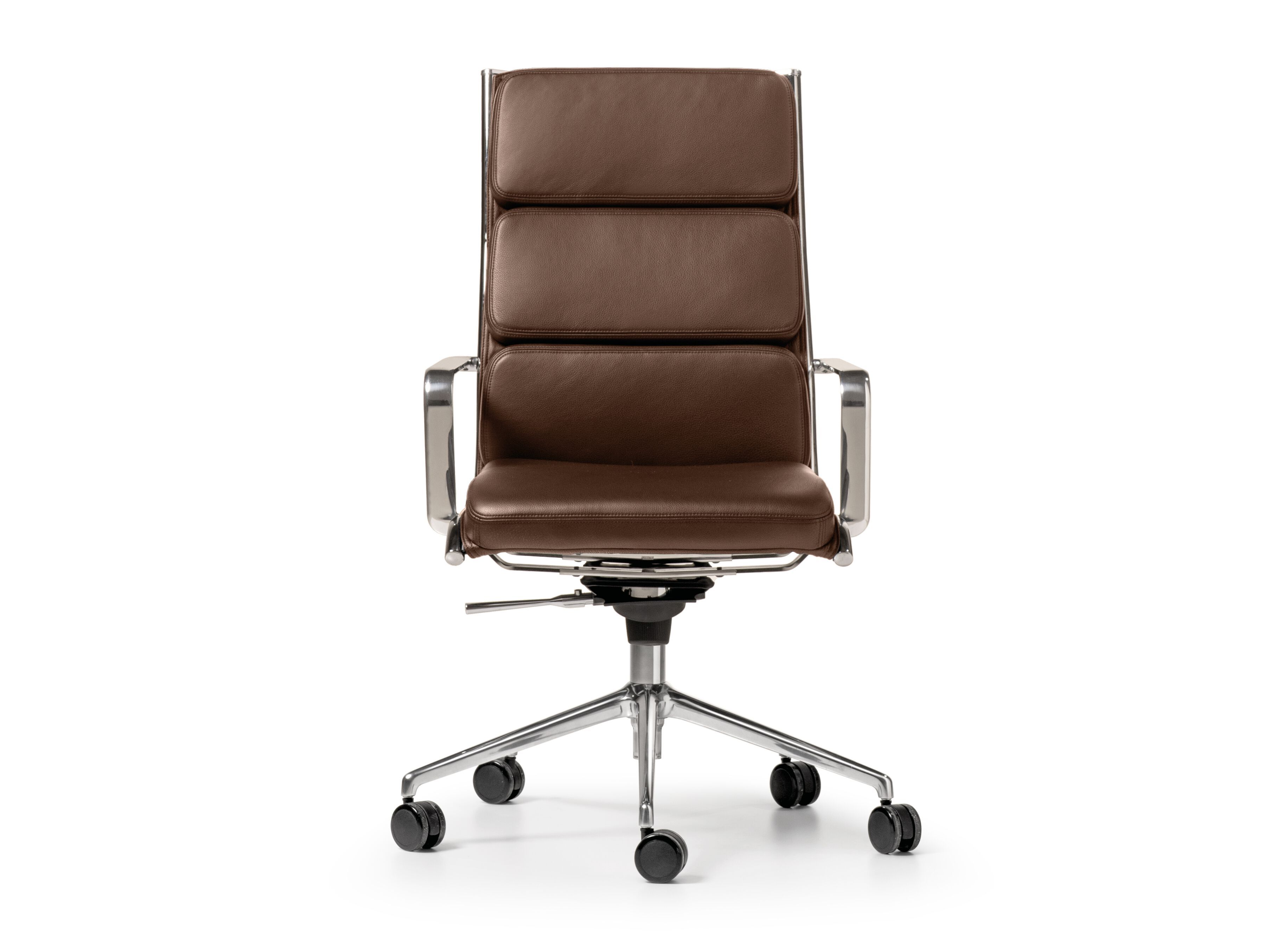 Регулируемое по высоте офисное кресло руководителя с подлокотниками 5 спиц Quinti Sedute The Season ARCH-00117651