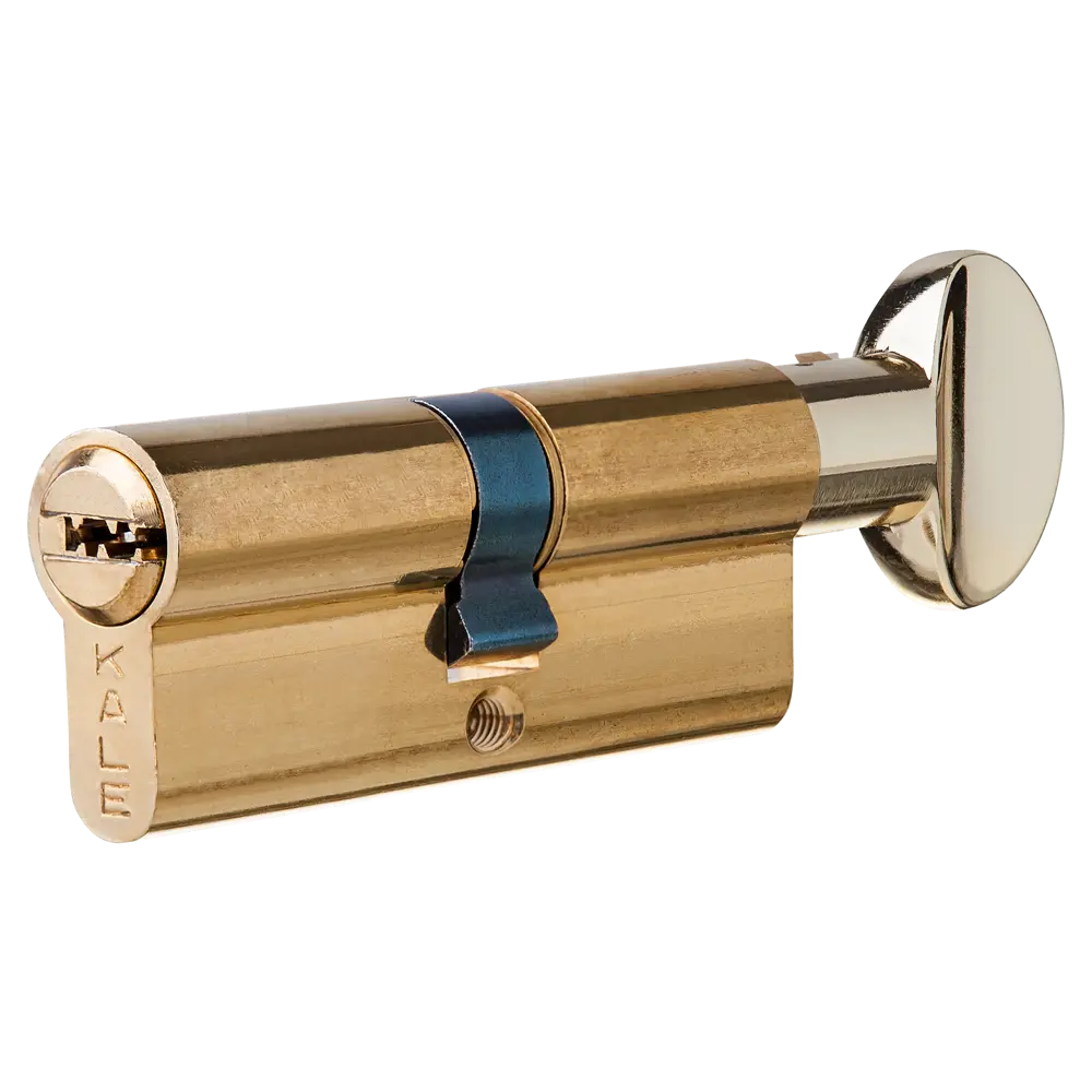 Цилиндр Kale 164SM-80-C-BP, 35х35 мм, ключ/вертушка, цвет золото 82394725 STLM-2023018 
