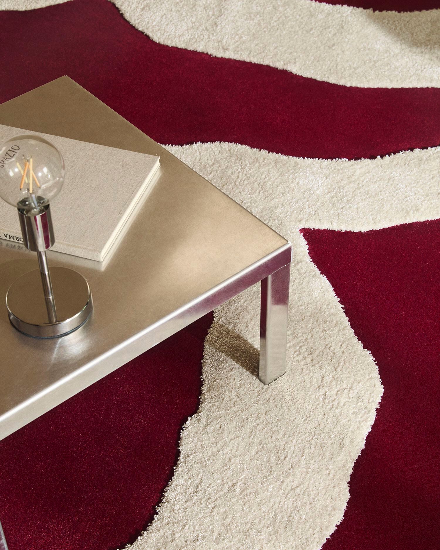 Ковер ручной работы с геометрическим рисунком Besana Moquette CASCADE ARCH-00079031 - Вид №1