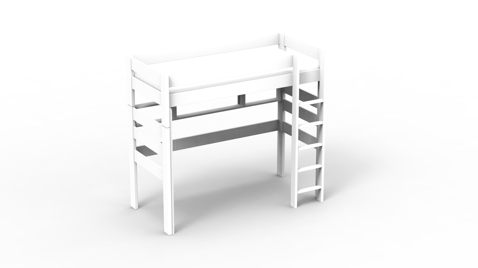 Деревянная кровать-чердак Mathy by Bols DOMINIQUE ARCH-00000249 - Вид №11