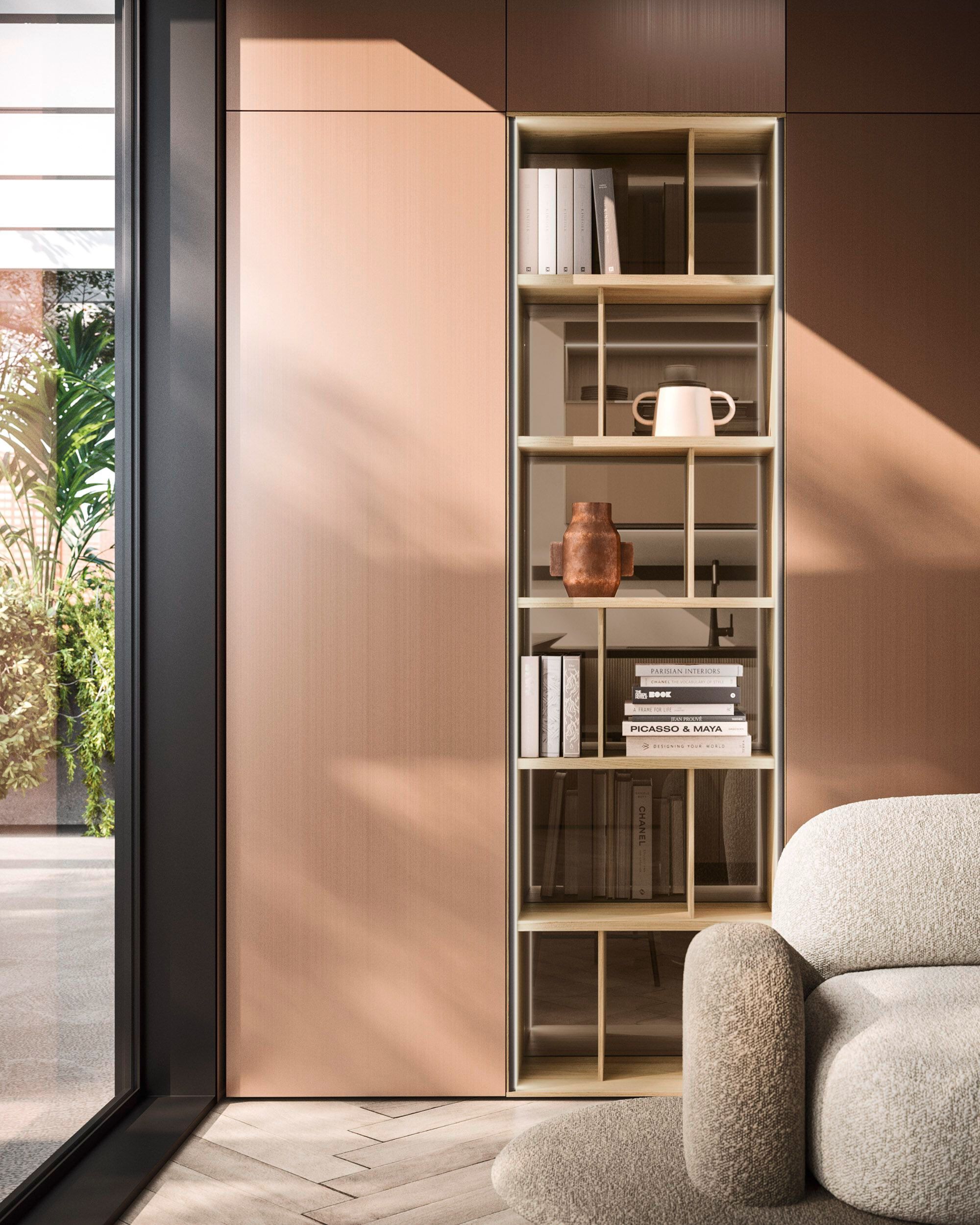 Деревянная оборудованная стена Arrital Feeling Home ARCH-00117584 - Вид №4