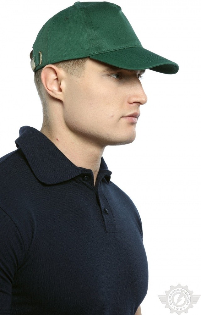 59351 Бейсболка зеленая  Головные уборы  размер Спецодежда  - Вид №2