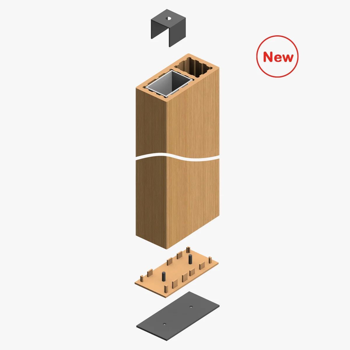 Система крепления NOVOWOOD INVISIBLE ARCH-00003067 - Вид №1