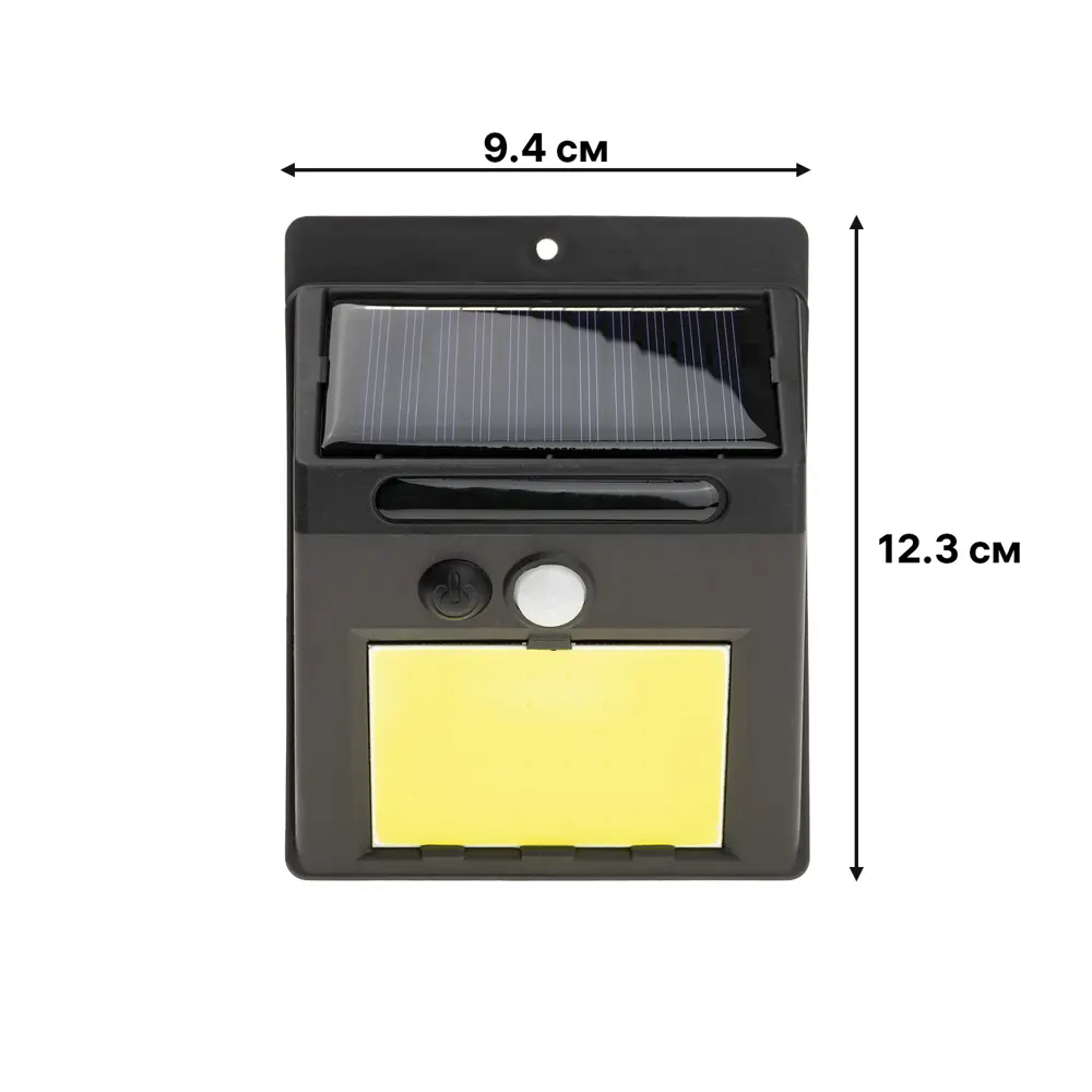 Светильник светодиодный уличный Duwi Solar LED на солнечных батареях 5Вт 6500К 400Лм IP65 c датчиком движения черный STLM-2135653 - Вид №9