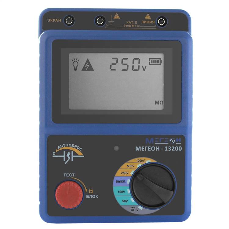 Мегаомметр МЕГЕОН 13200 9103647 STDN-0087052
