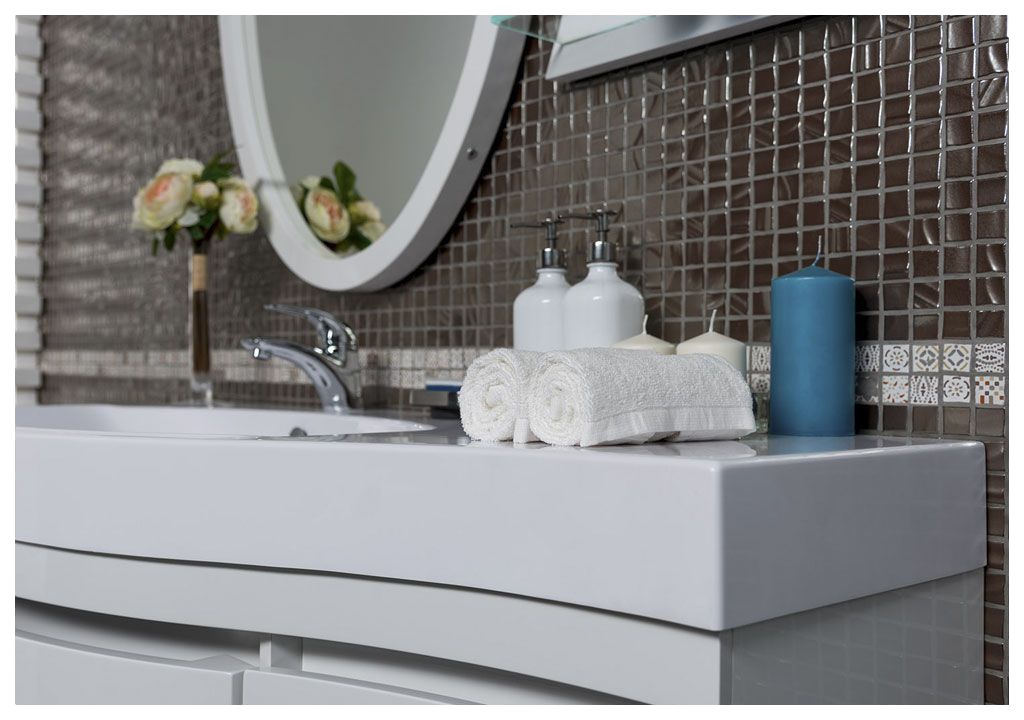 Зеркало Aquanet Опера L/R 70 белый 0016960700169630 - Вид №5