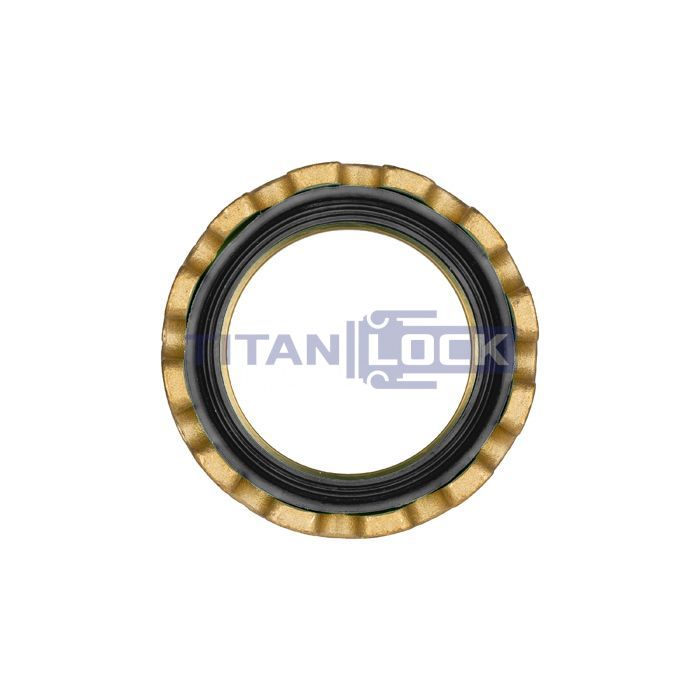 Соединение TankWagen, муфта (мама), латунь, TLMK80BR TITAN LOCK  - Вид №5