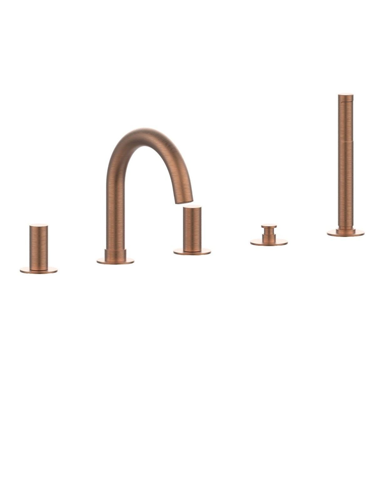 Встраиваемый смеситель для ванны с ручным душем Rubinetterie Frattini Pepe XL ARCH-00112668 - Вид №2