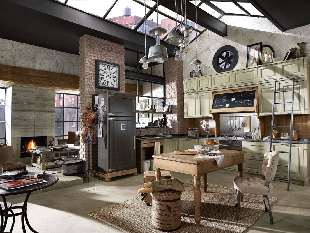 Лакированная кухня Marchi Cucine ARCH-00004417