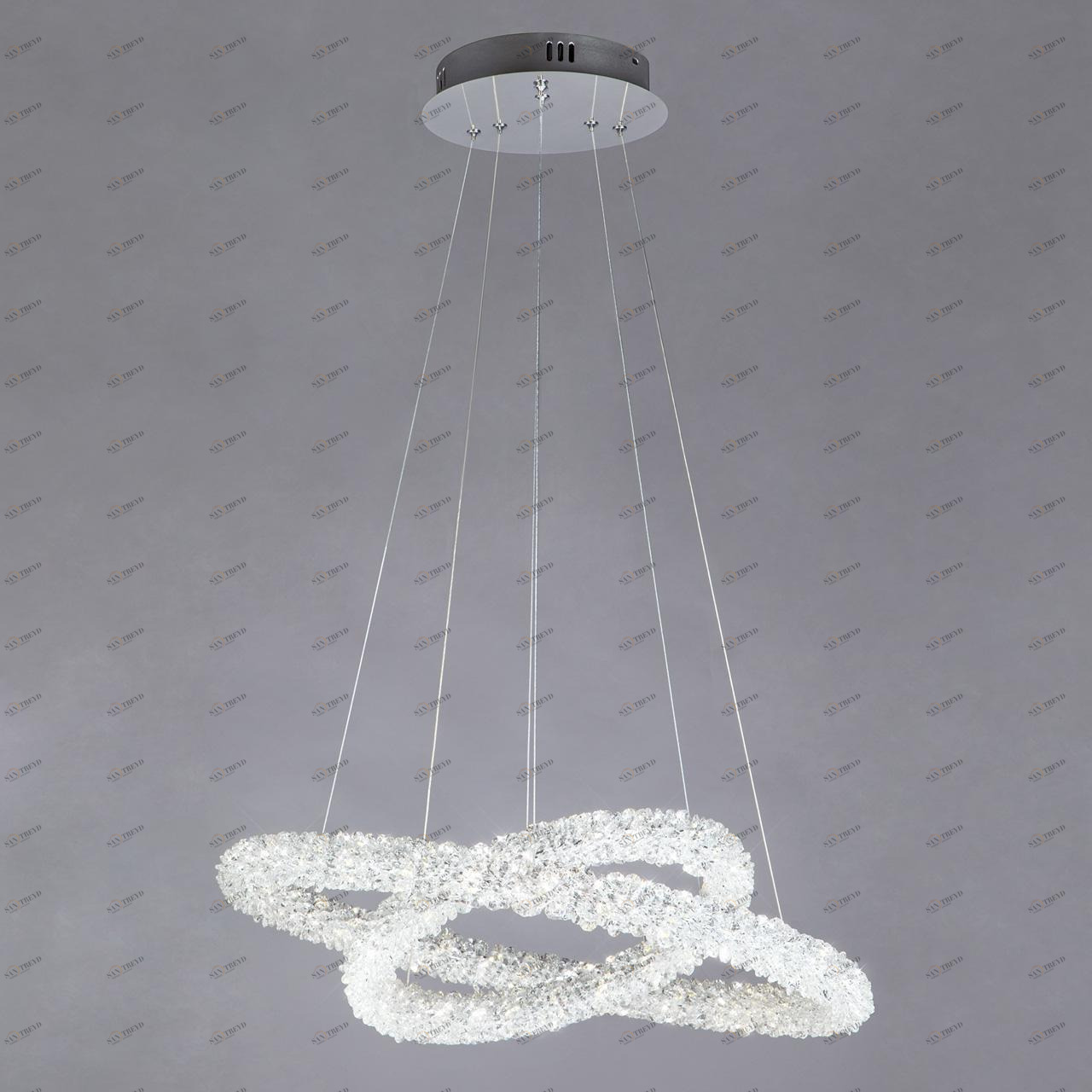 Подвесной светодиодный светильник Bogates Pandora 416/2 Strotskis BOGATES ДИЗАЙНЕРСКИЕ, PANDORA 200145 Хром 