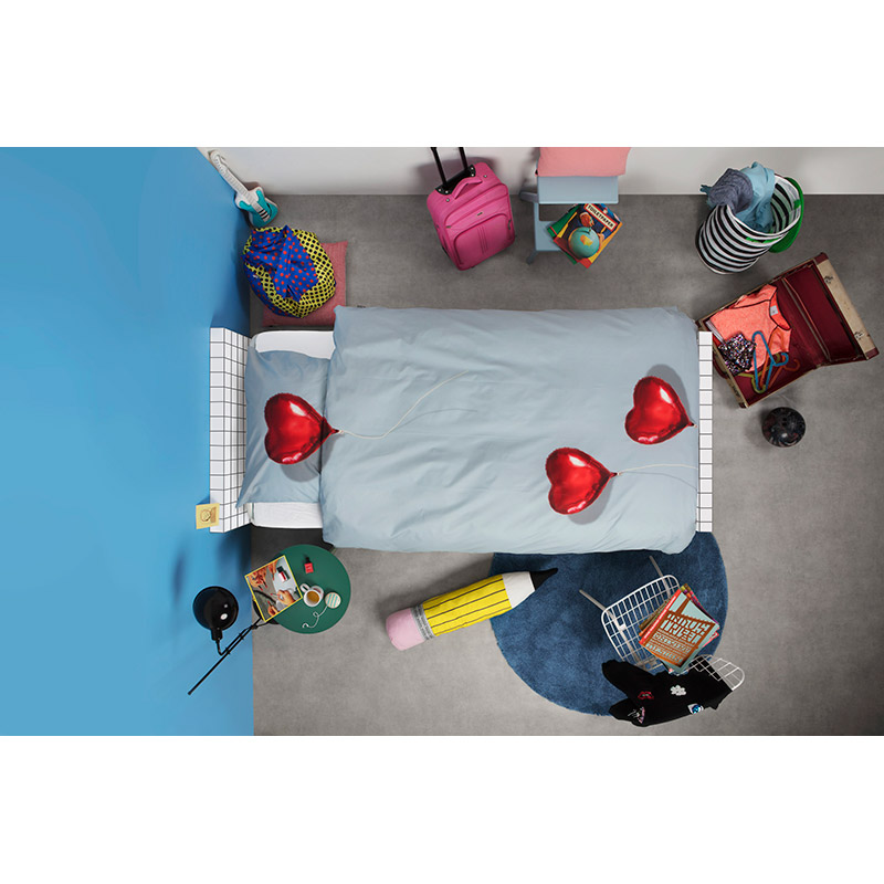 Комплект постельного белья  "Сердце в облаках" 150х200 см SNURK AIRHEAD150Х200CM - Вид №3