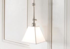 Gentry Home Бра Opèra  Квадрат - бело-серебряная подкладка GH102848  - Вид №1