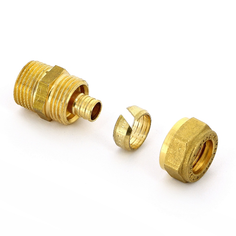 Муфта обжим-Н TIEMME 15(2,5)х1/2" 1400010 - Вид №4