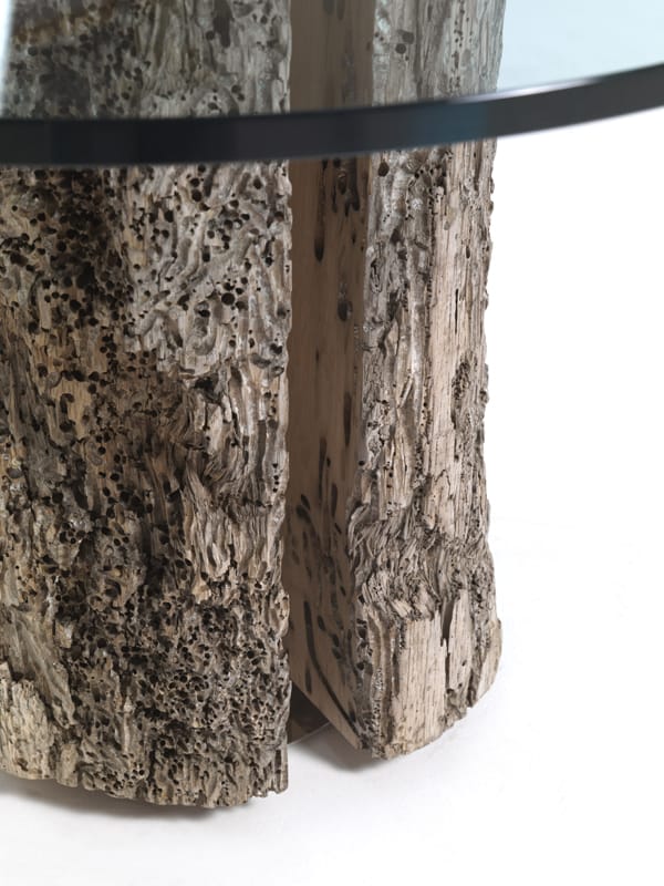 Круглый стеклянный журнальный столик Riva 1920 Briccole ARCH-00047039 - Вид №4