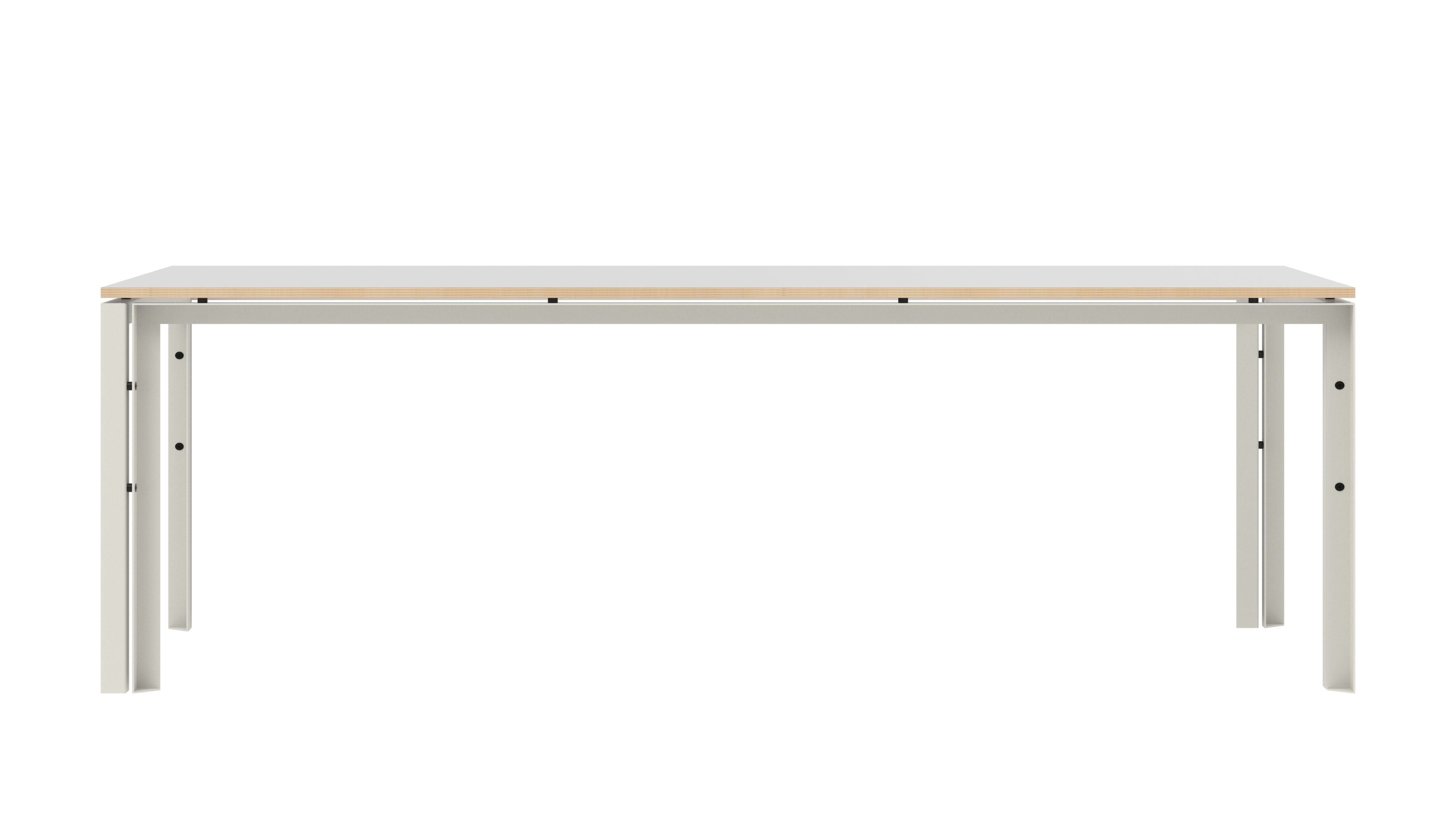 Прямоугольный стол из стали и дерева FUNCTIONALS WT-TABLE ARCH-00093437 - Вид №3