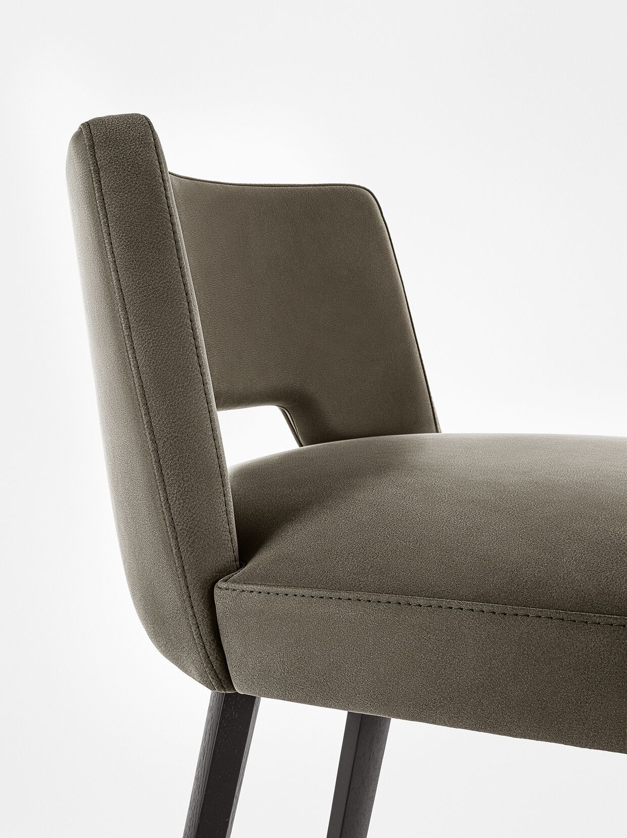 Высокий кожаный стул Gallotti&Radice THEA BARSTOOL ARCH-00110795 - Вид №5