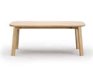 Прямоугольный садовый стол из тикового дерева