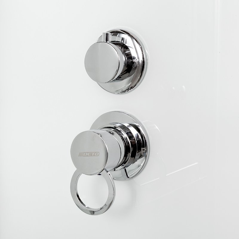 ЕМ1580 LED с гм. Душевая кабина DETO Серия EM D09S+ эл. - Вид №30