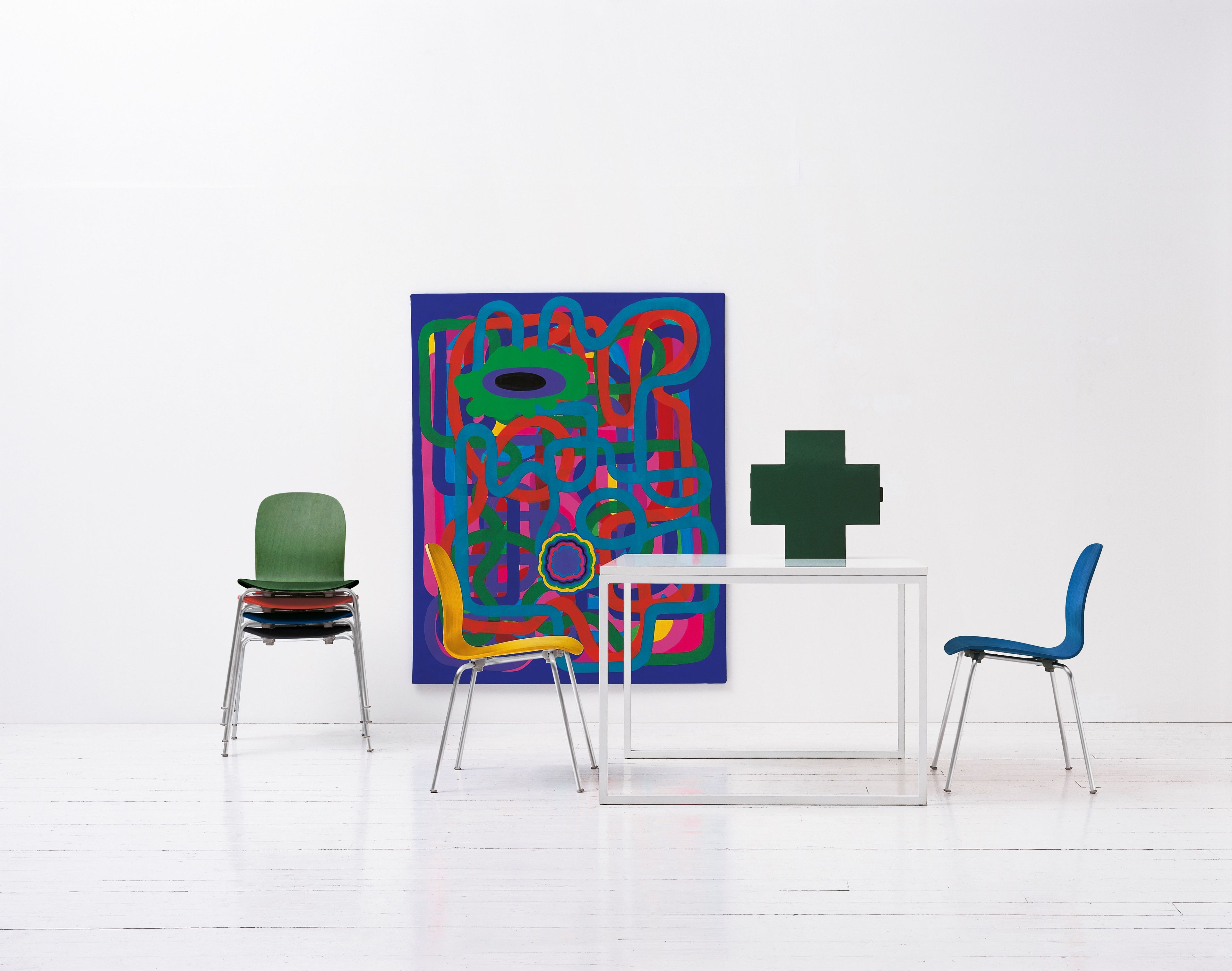 Многослойный штабелируемый стул CAPPELLINI Tate Color ARCH-00113602 - Вид №2