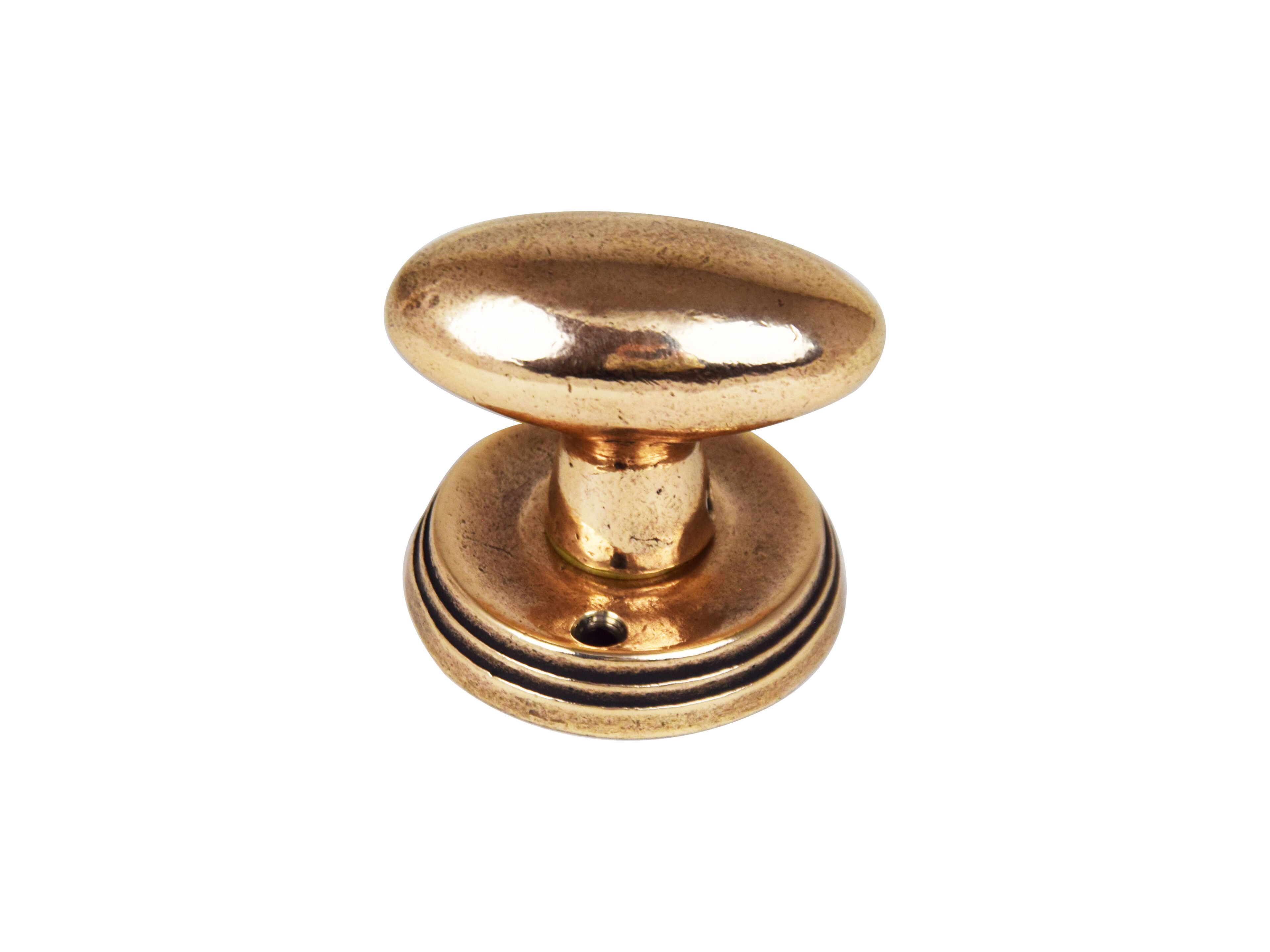 Бронзовая дверная ручка GIARA ART DESIGN-BRONZE Овальный ARCH-00094598 - Вид №2