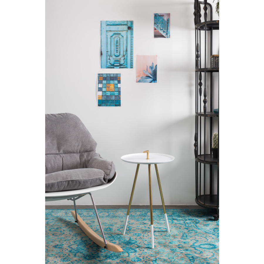 Ковер Chi 160x230 синий White Label Living 6000079 - Вид №3