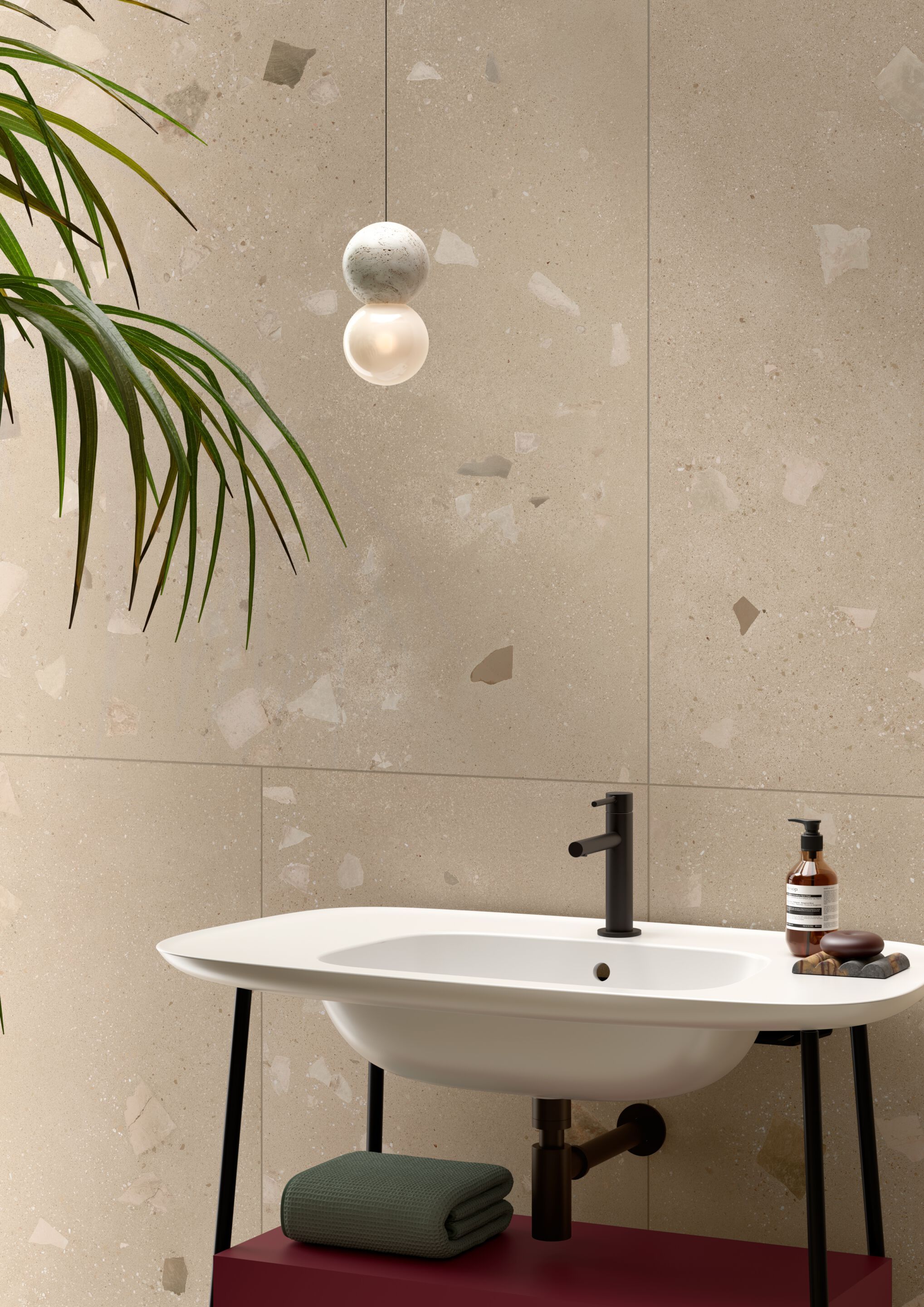 Пол / облицовка керамогранита с эффектом камня VitrA Bathrooms Nova Vita ARCH-00019189 - Вид №4