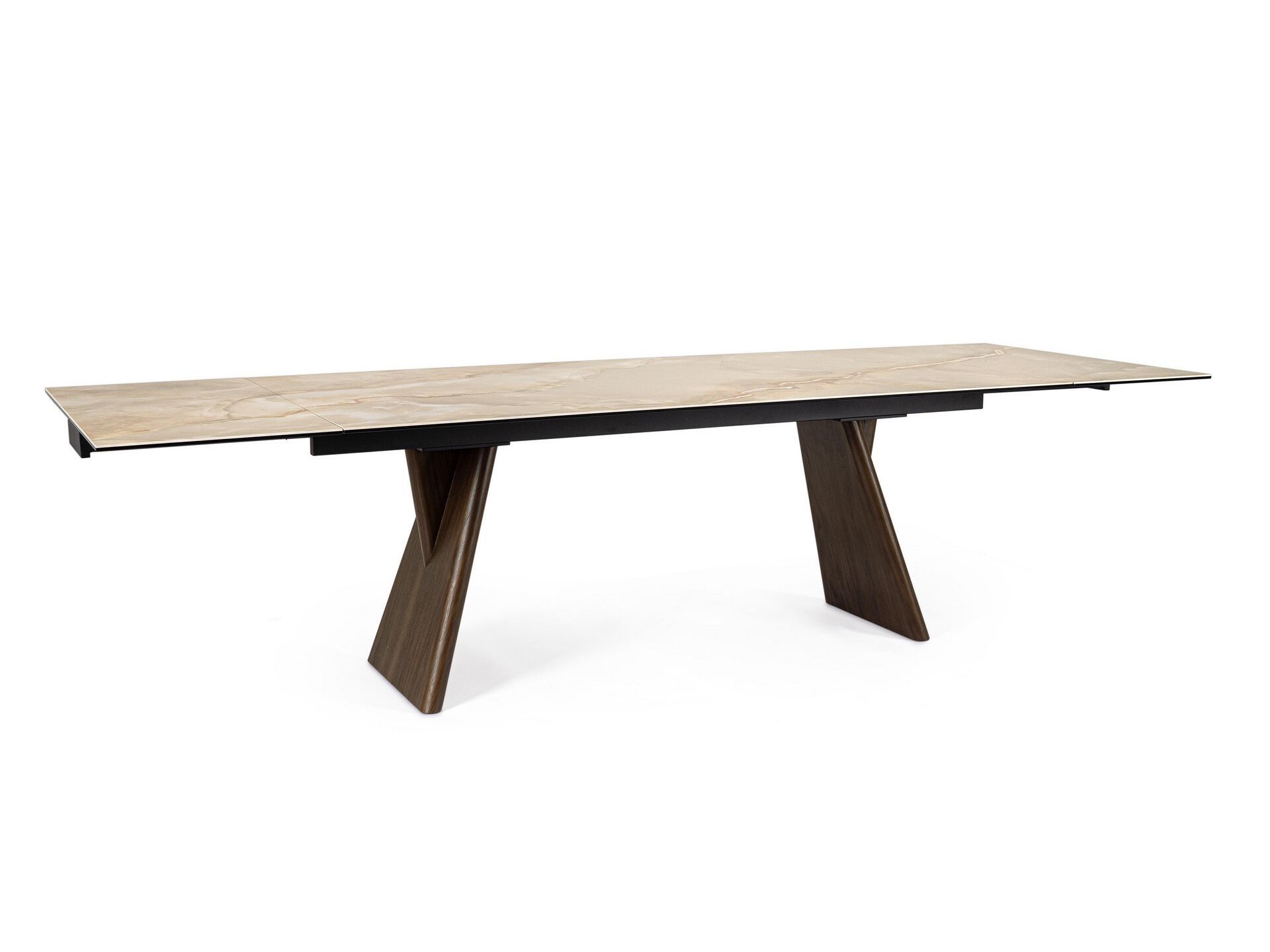 Прямоугольный выдвижной керамический обеденный стол BIZZOTTO Maikki ARCH-00120094