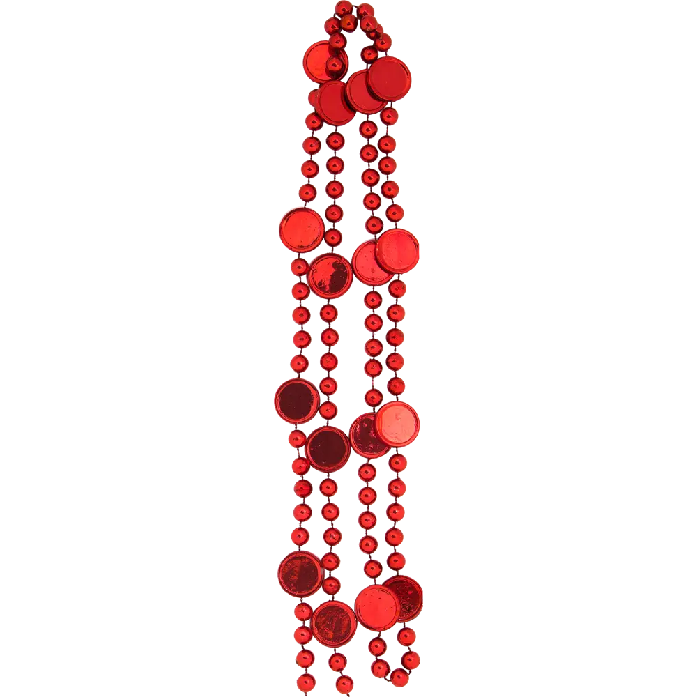 Гирлянда пластиковая 180 см цвет красный Santreyd STLM-2162256 - Вид №1