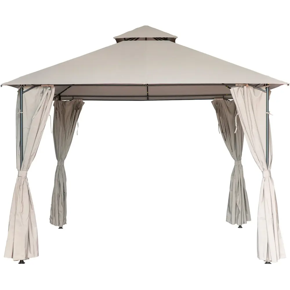 Беседка NATERIAL Oxis 300x300 см с защитой от солнца и москитов 82232755 STLM-1573818 - Вид №13