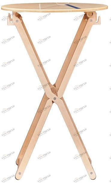 DVELAS Круглый складной высокий стол Dinghy sun-id-1514010