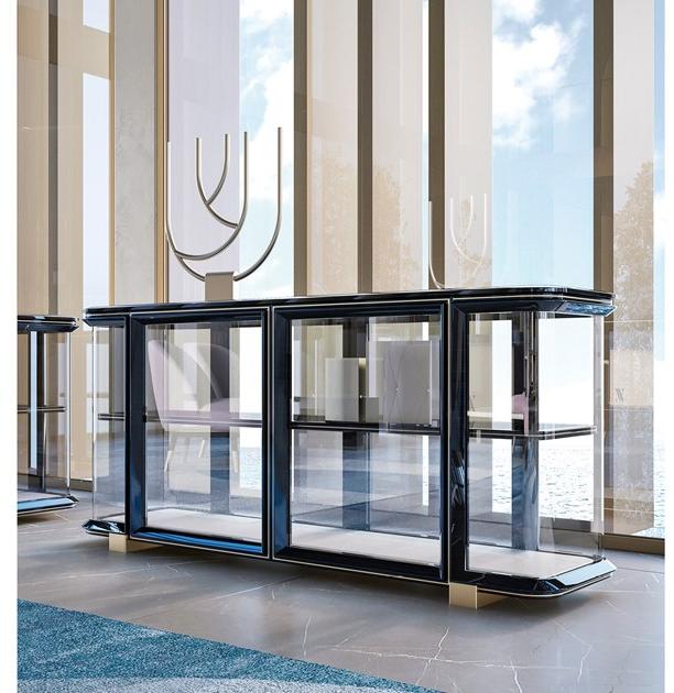 VOLPI Комод из дерева и стекла со встроенной подсветкой Luigi volpi Lv-14005.b - Вид №1