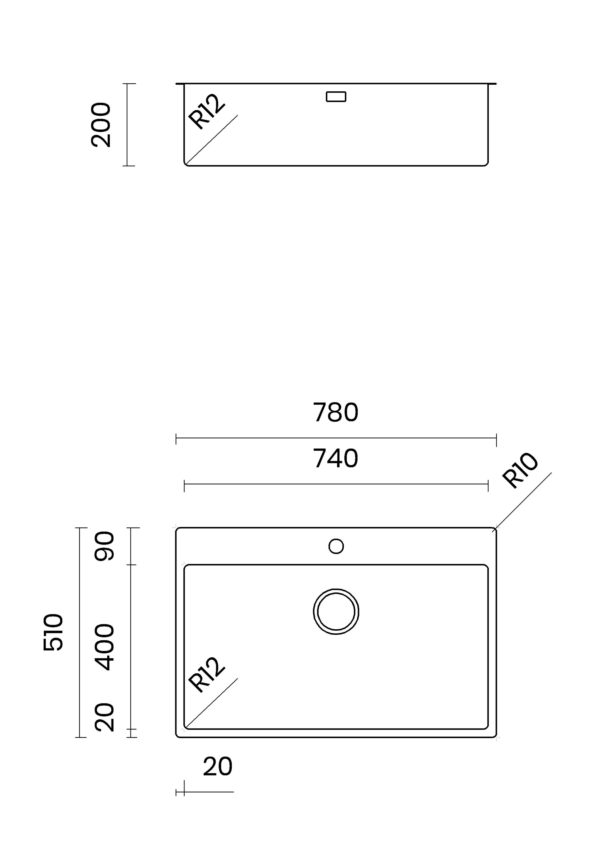 Раковина из нержавеющей стали TASCA Asolo ARCH-00117347 - Вид №16