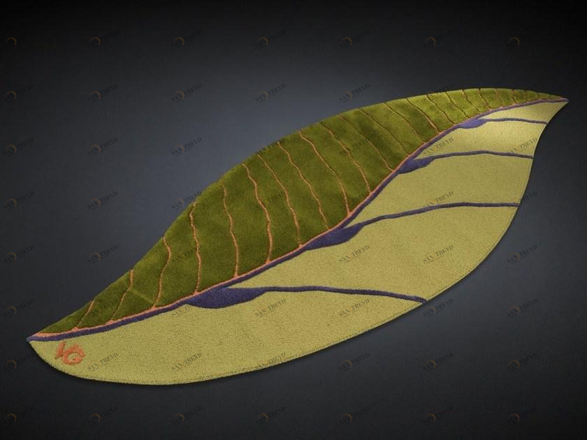 VGnewtrend Ковер ручной работы из ткани Foglia fenice 7511645.60 