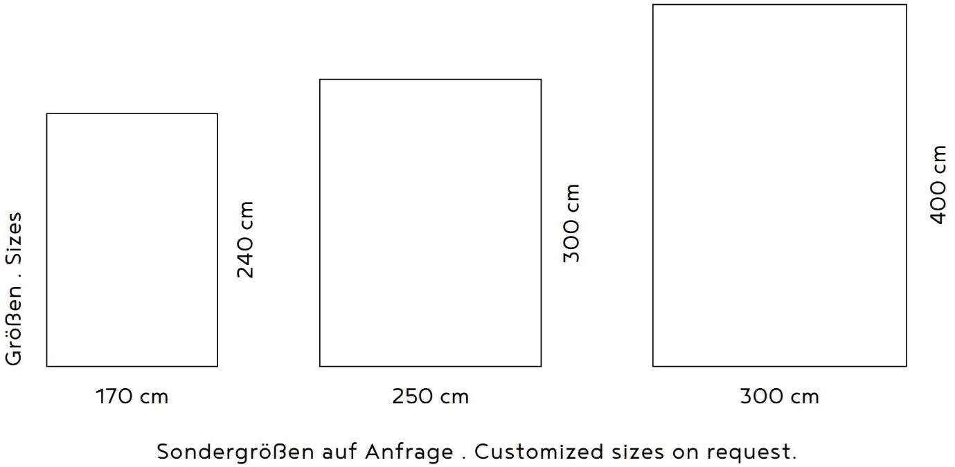Freifrau Прямоугольный шерстяной коврик ручной работы Floor jewels sun-id-1431224 - Вид №4