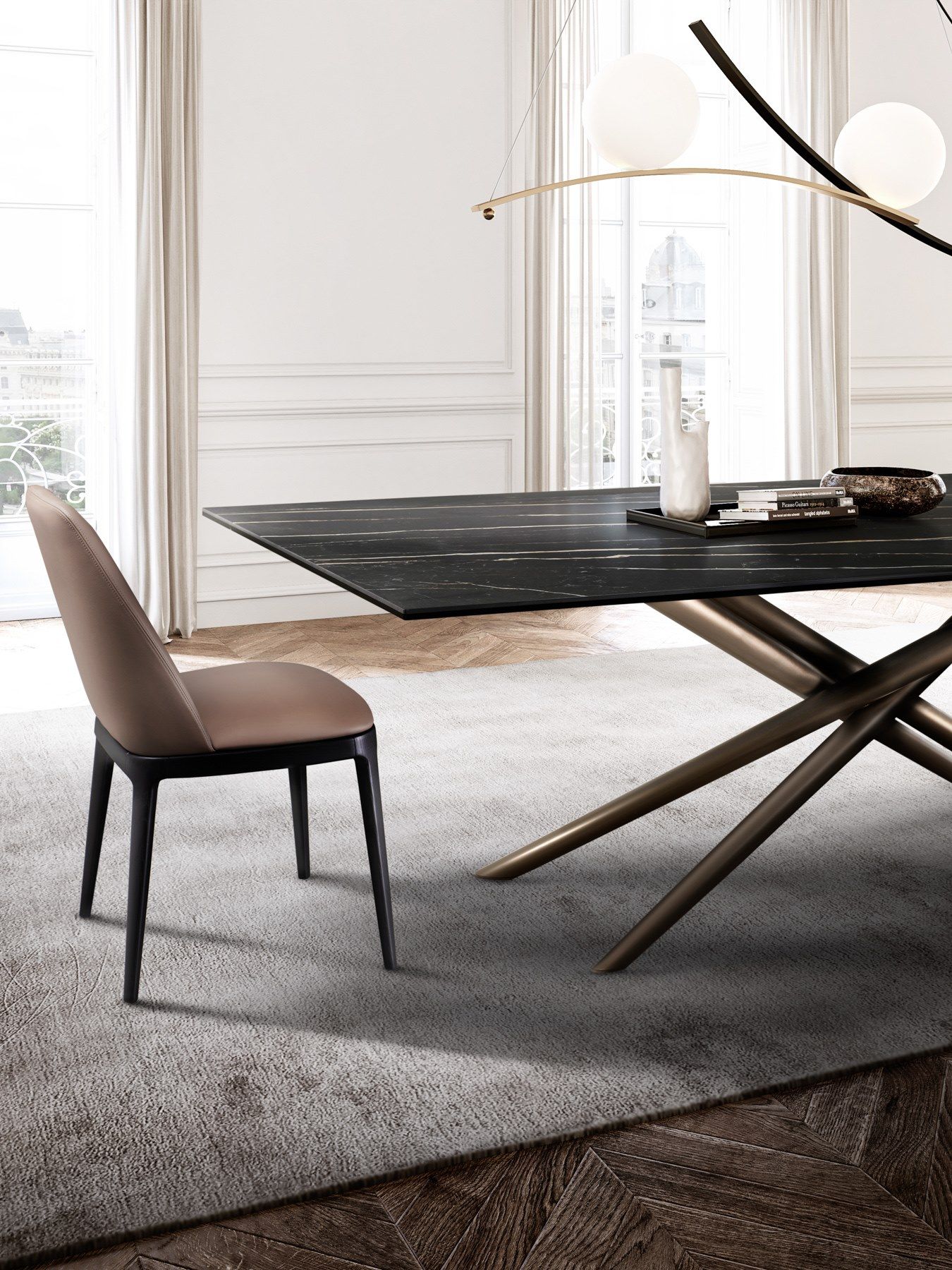 Прямоугольный керамический стол EFORMA BALY ARCH-00093501 - Вид №2