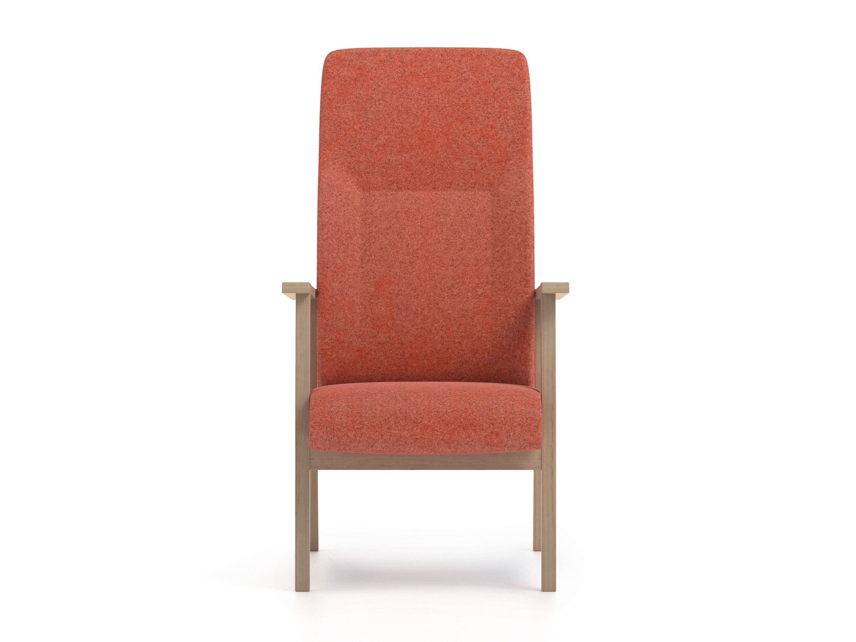 Тканевое кресло с подлокотниками с высокой спинкой PIAVAL SWING-Health &amp ARCH-00110084