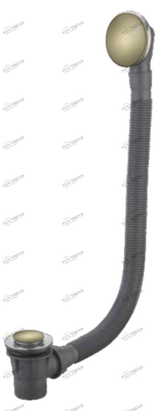 Слив-перелив BelBagno BB5-OVF-03-BRN, бронза 