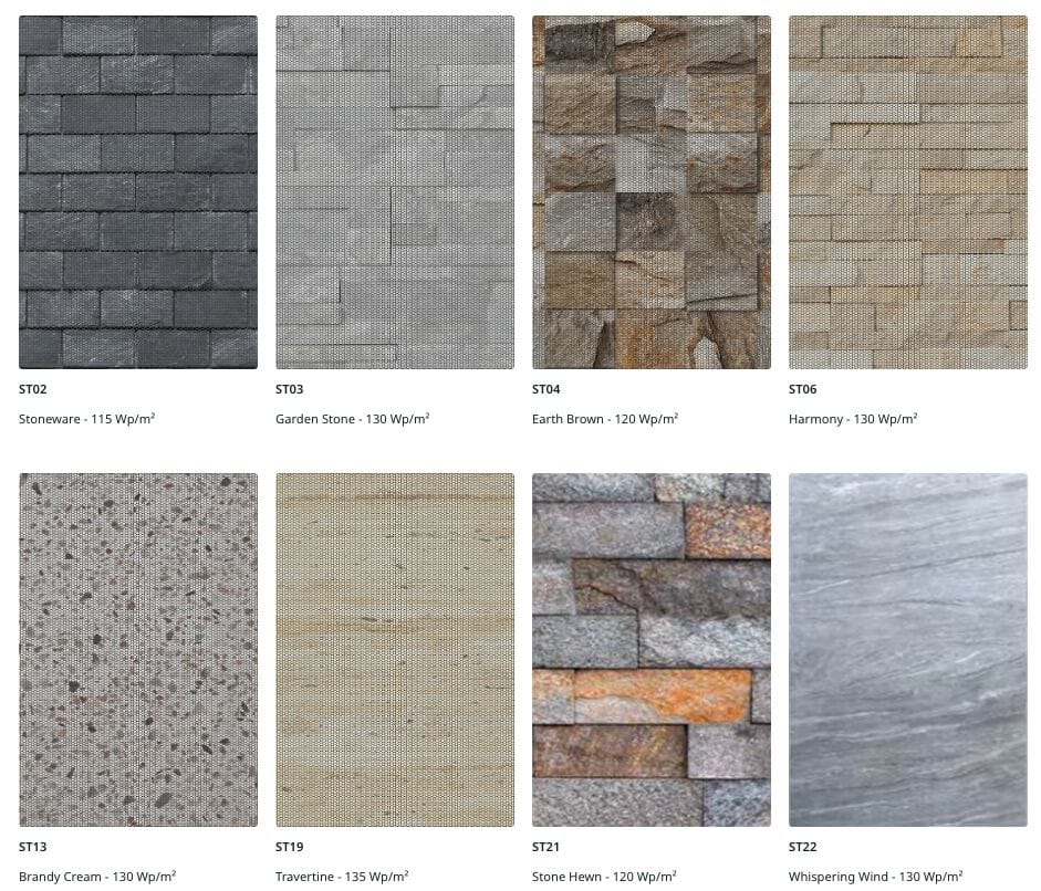 Солнечные панели с эффектом камня для фасадов FACCIATESOLARI ARCH-00046324 - Вид №2