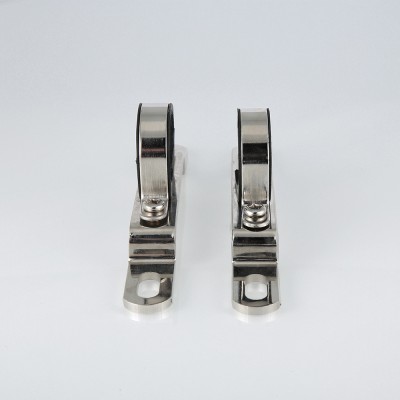 VTc.130.INS.0800 Пара низких кронштейнов для коллекторов из нержавеющей стали Valtec 1 1/2"  - Вид №6