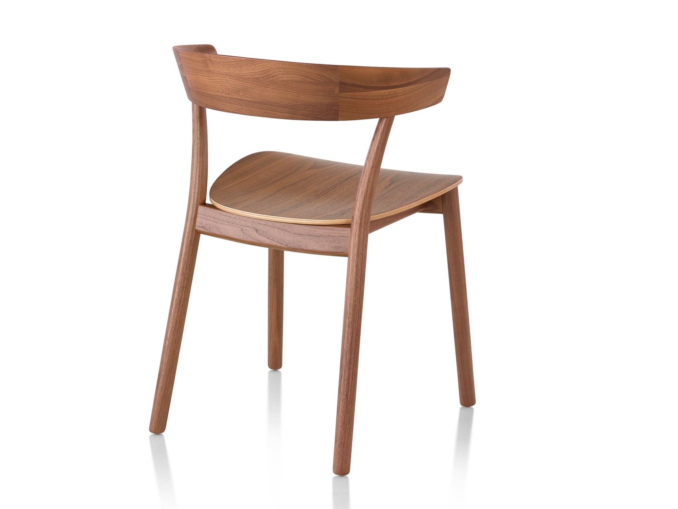 Деревянный стул с деревянной или металлической основой Herman Miller Leeway ARCH-00056285 - Вид №4